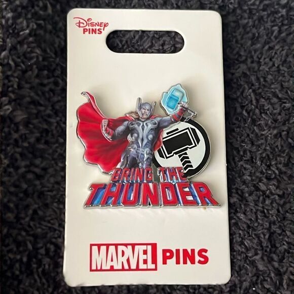 Thor Disney Parks Collectible Marvel Pin Trading Avengers - Picture 1 of 4